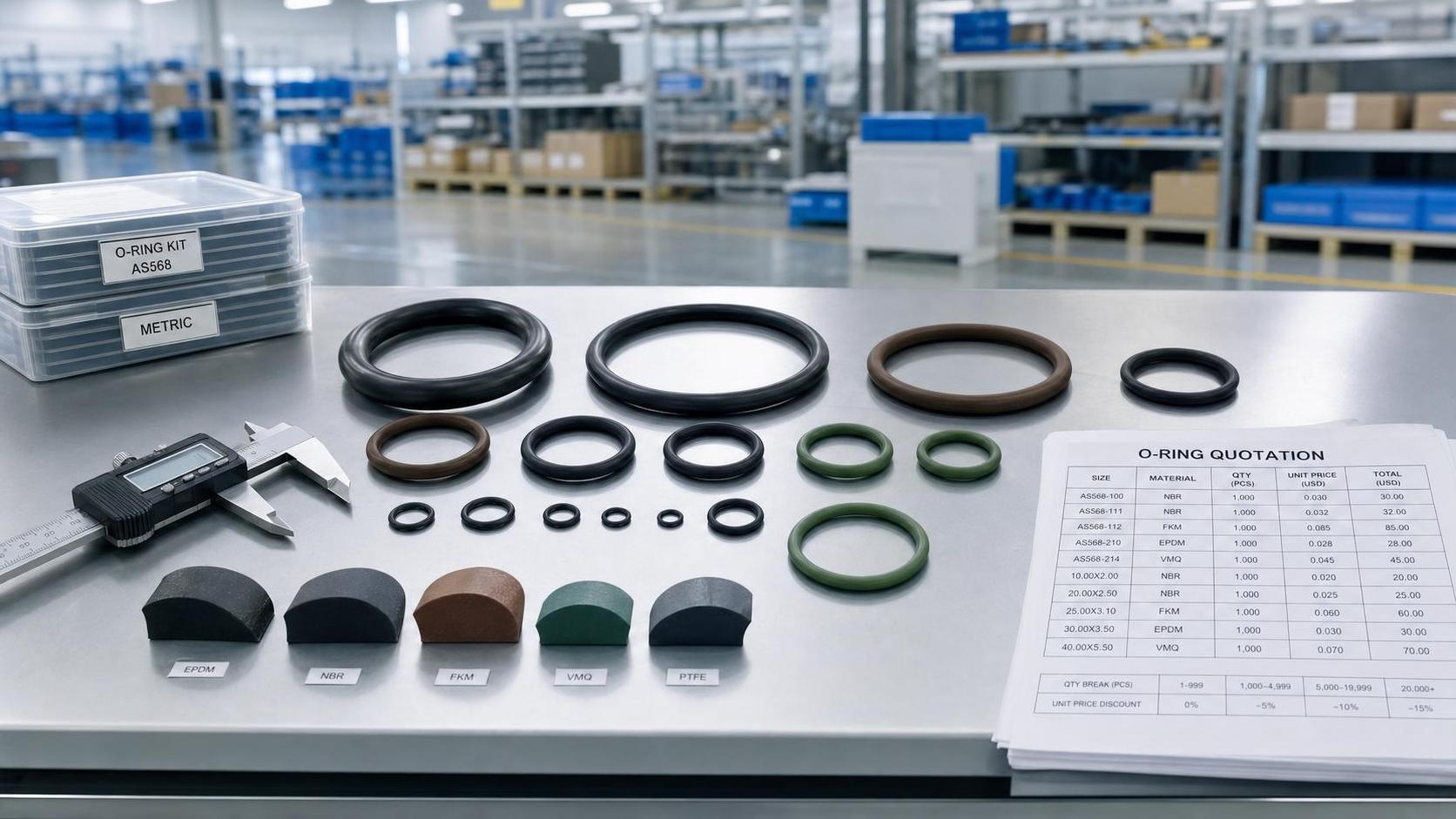 O-rings Price Breakdown: Material, Size, and Volume Cost Drivers