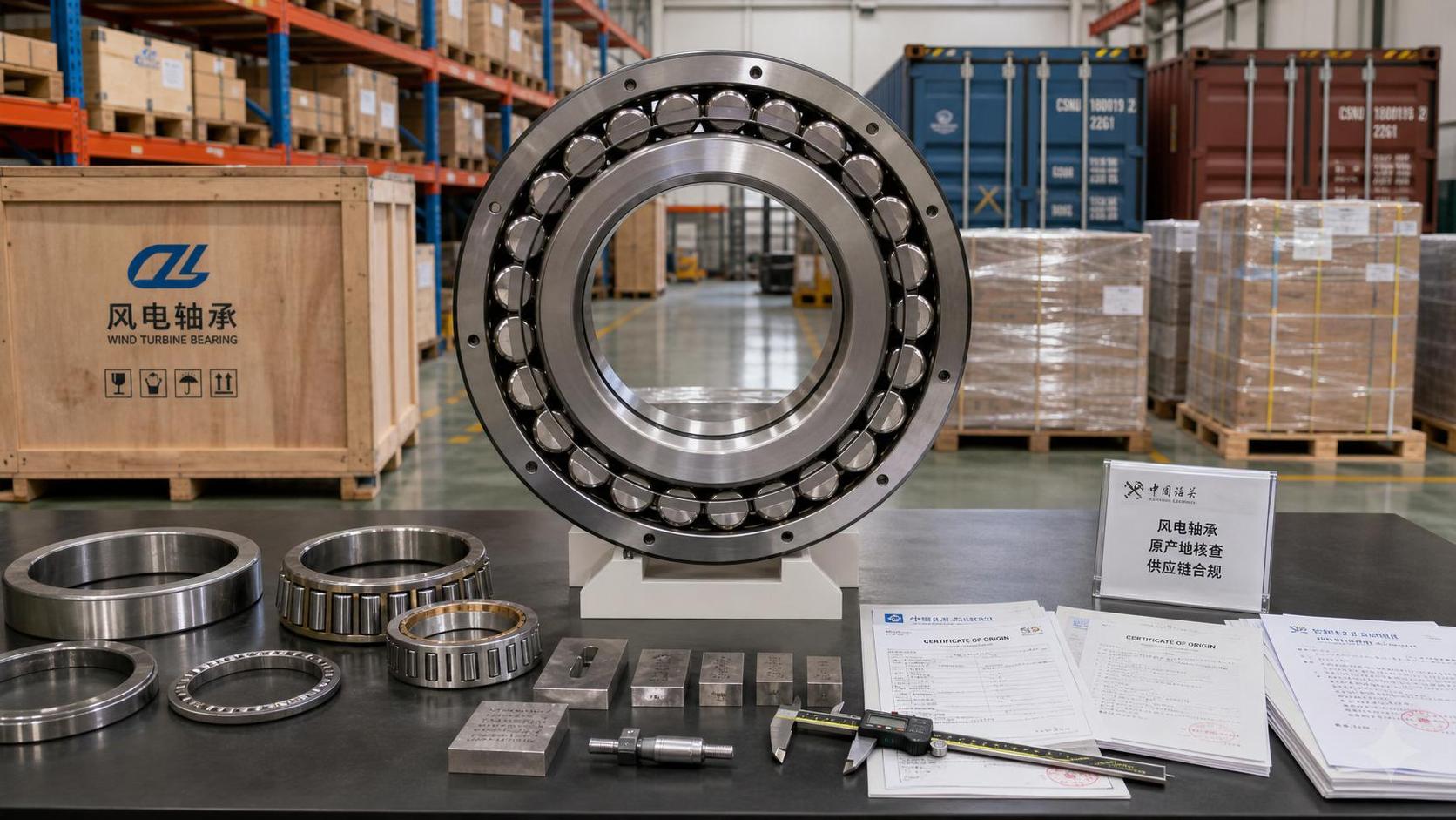 US Origin Checks Target Wind Turbine Bearings