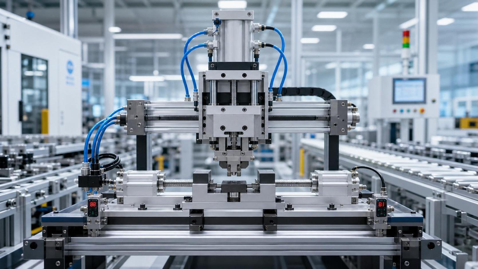 Pneumatic Automation Solutions for Assembly Lines: When Guided Cylinders Beat Standard Setups