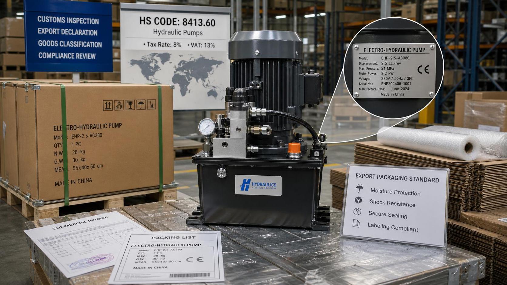 CBP Separates Electro-Hydraulic Pumps Under HS 8481.20.00 CBP Separates Electro-Hydraulic Pumps Under HS 8481.20.00
