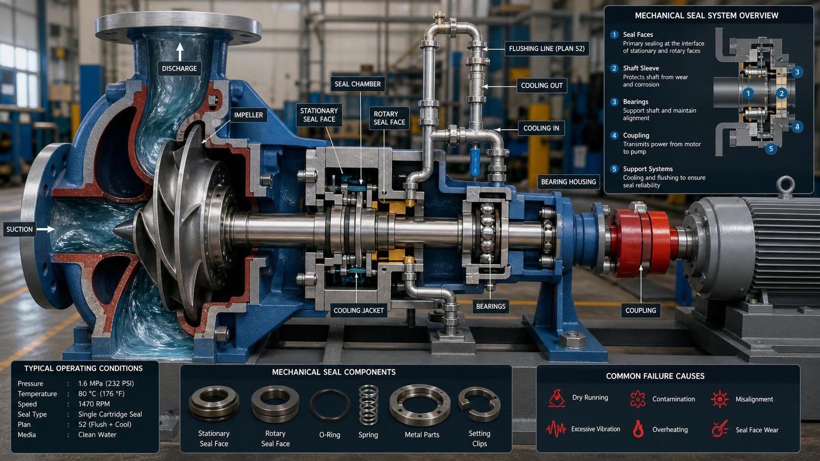 Mechanical Seal Technology Failures: Common Causes and Fixes