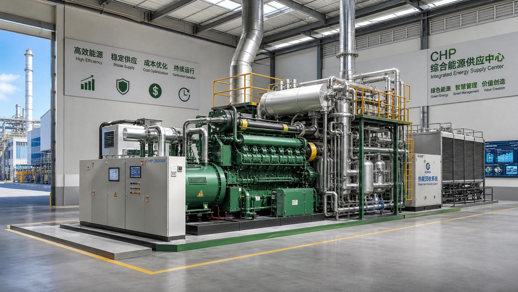 CHP Generator Sets: Key Cost and Efficiency Factors