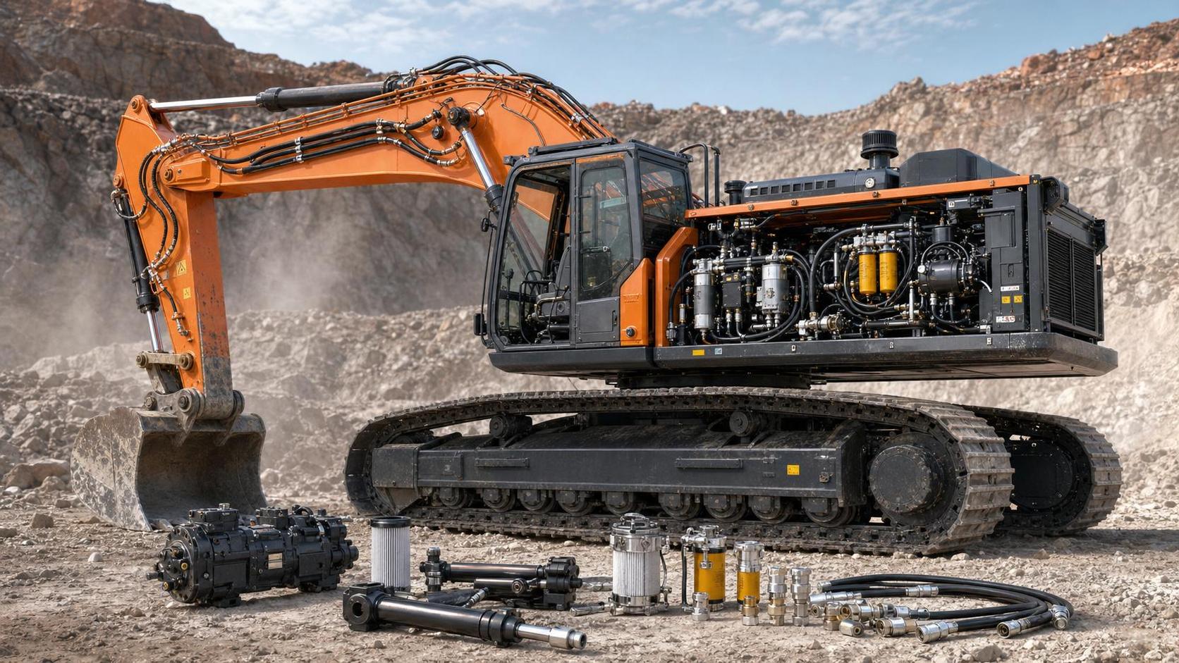 Excavator Hydraulic Systems Contamination Control: Root Causes of Premature Failure