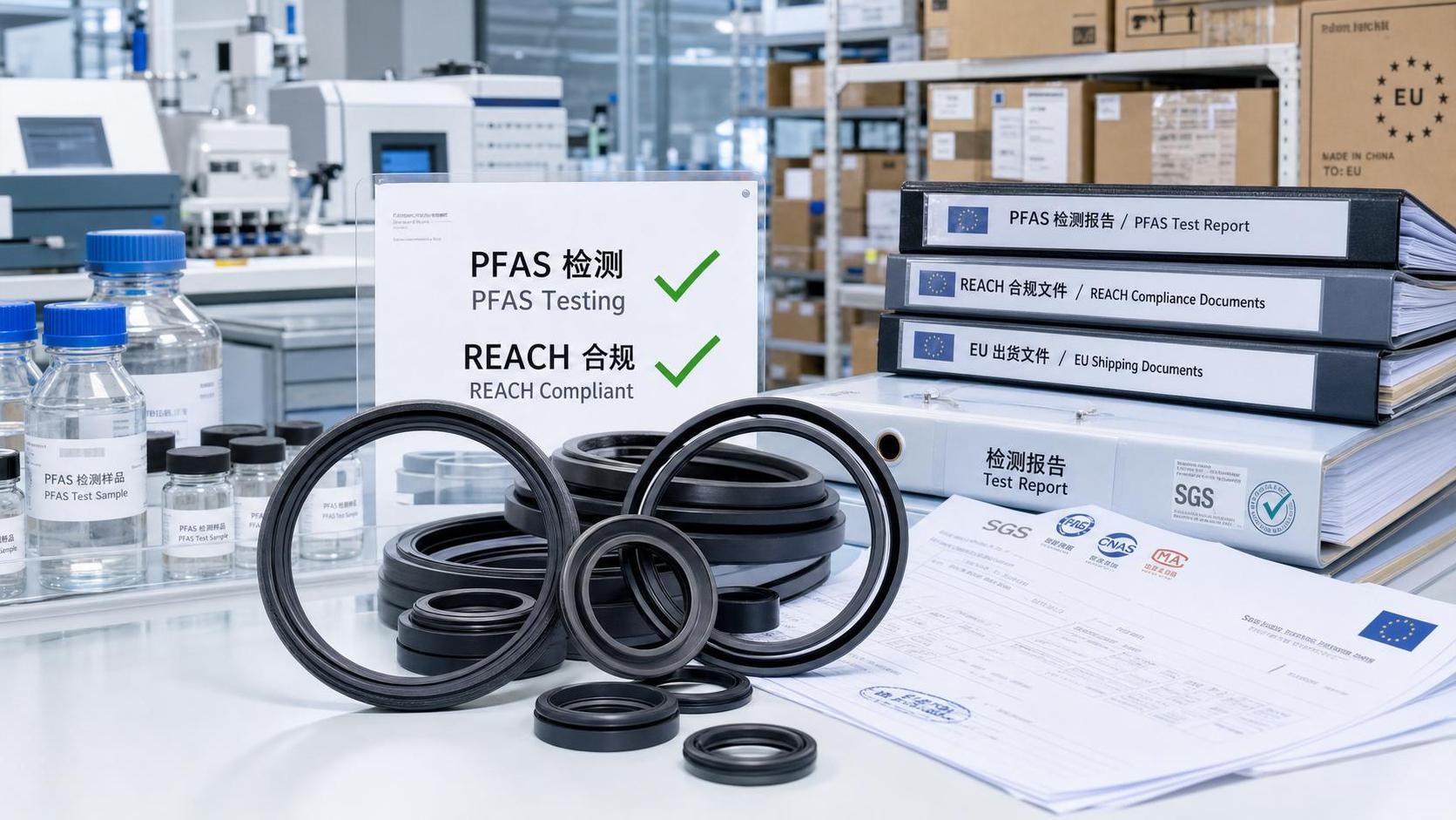 EU REACH Rule Adds PFAS Test Reports for PU Seals EU REACH Rule Adds PFAS Test Reports for PU Seals