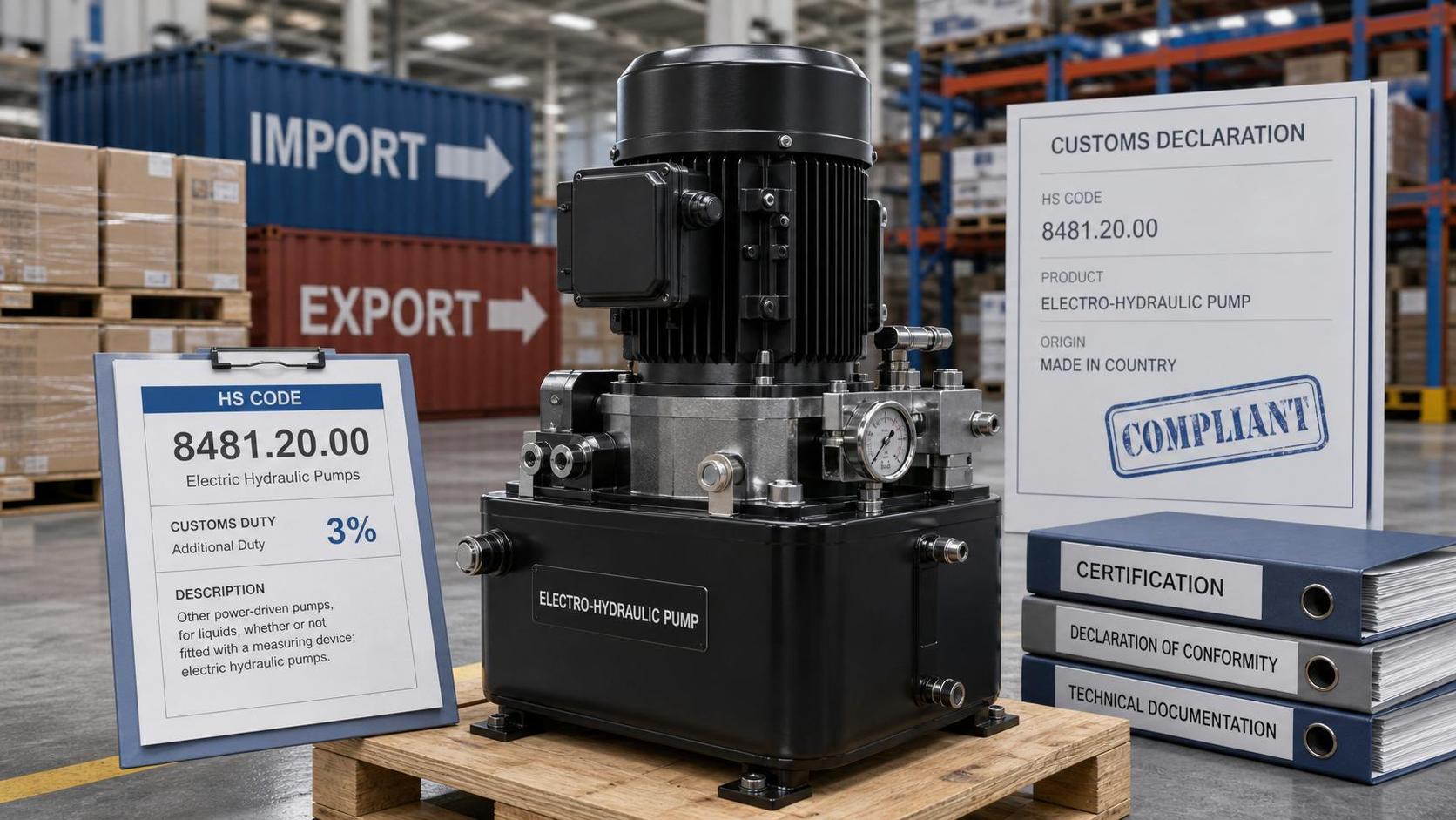 CBP Adds 3% Surcharge on Electro-hydraulic Pumps CBP Adds 3% Surcharge on Electro-hydraulic Pumps