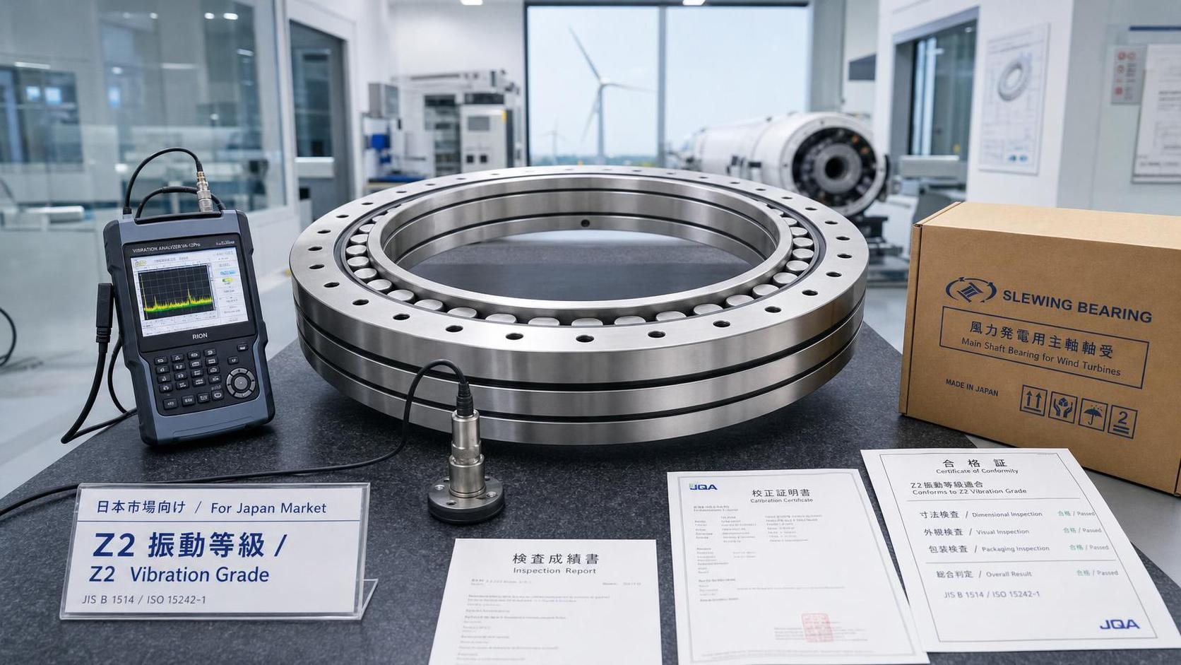 Japan Enforces Z2 Vibration Grade for Wind Bearings Japan Enforces Z2 Vibration Grade for Wind Bearings