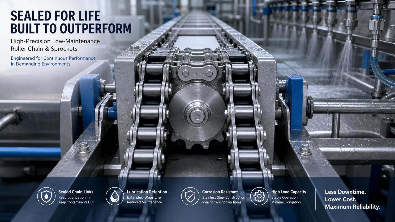 Low Maintenance Chains: Which Designs Reduce Downtime Best?