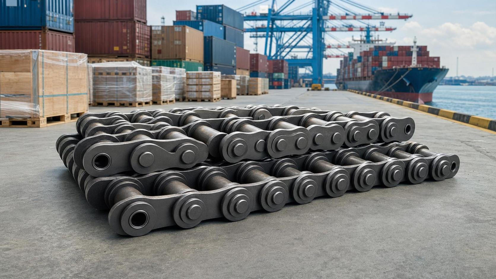 Red Sea Disruption Extends Heavy Roller Chain Lead Times