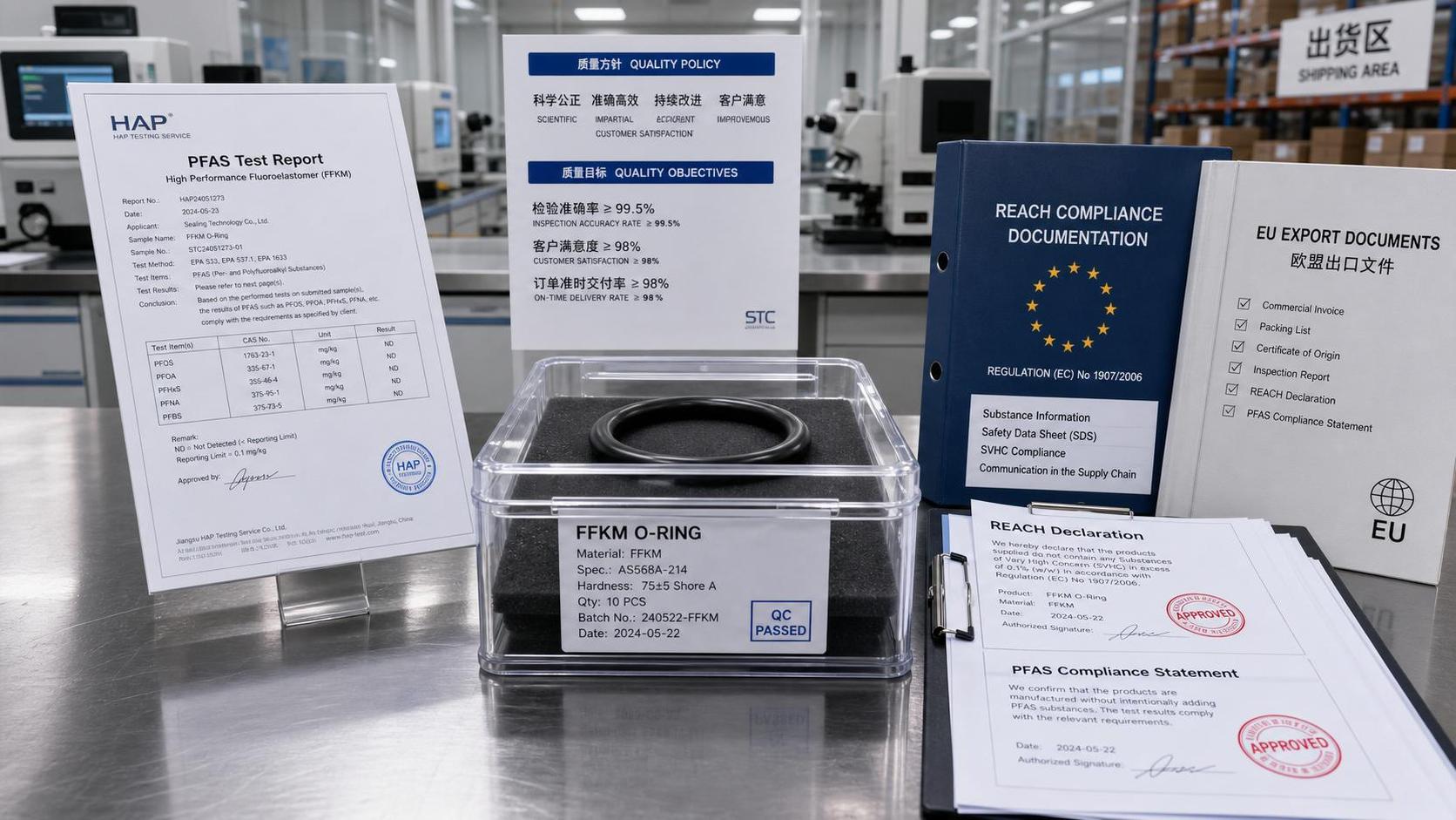 ECHA Draft Puts PFAS Declarations on FFKM O-Rings