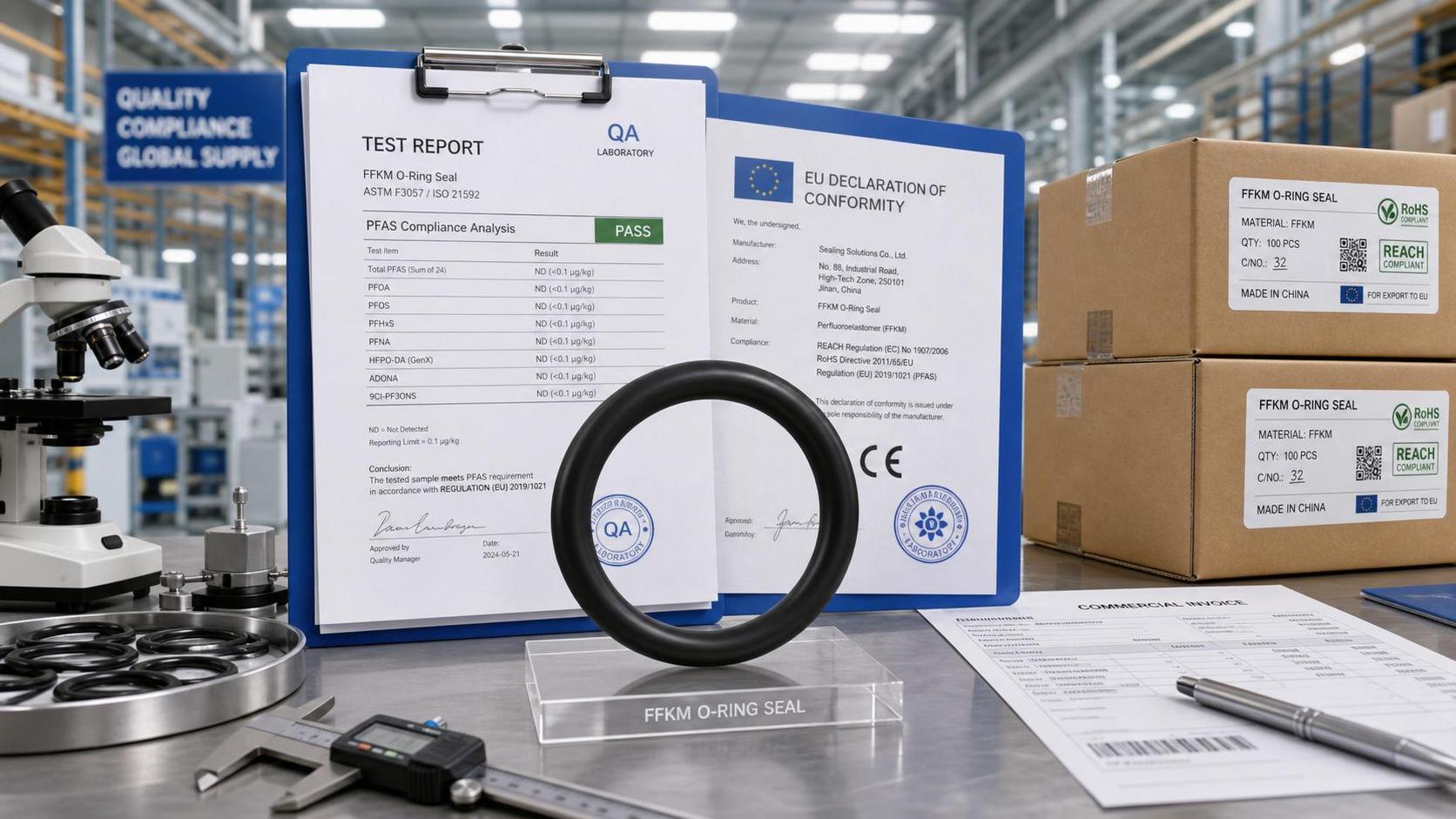 REACH Extends PFAS Limits to FFKM O-Rings