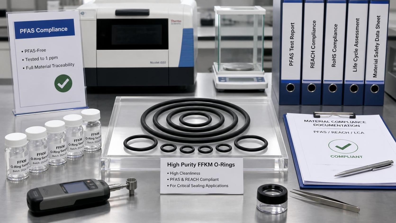 EU REACH Update Adds PFAS Lifecycle Filing for FFKM O-rings