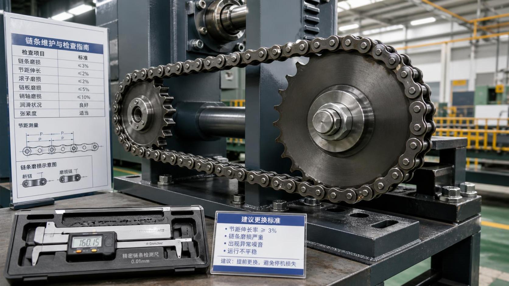 Chain Elongation Analysis: When Wear Data Signals Roller Chain Replacement Chain Elongation Analysis: When Wear Data Signals Roller Chain Replacement