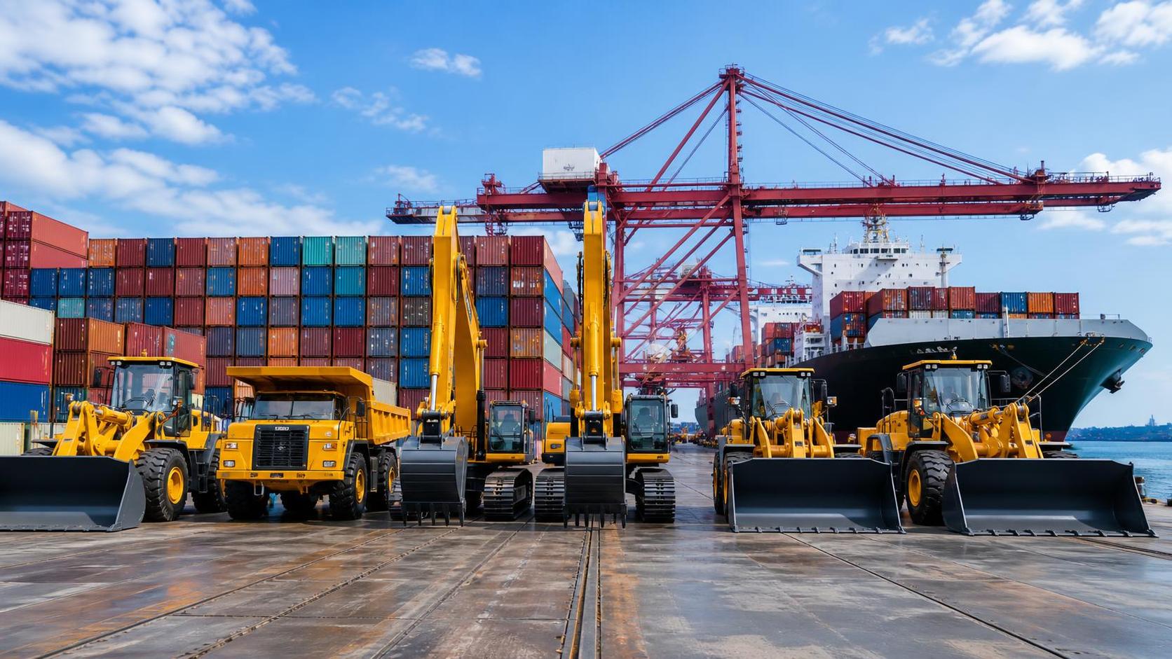 China’s Machinery Exports Rise 21.7% in H1
