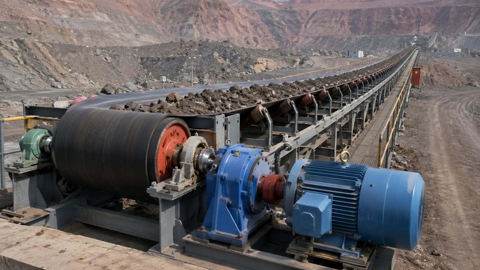 How to size power transmission systems for mining conveyor loads