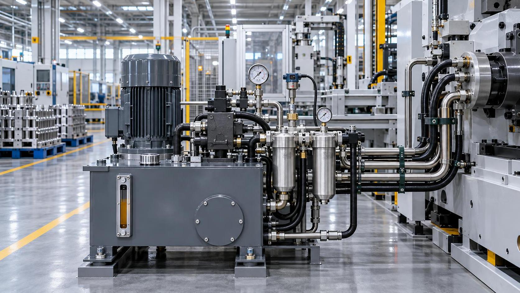 When does a fluid power maintenance service reduce unplanned downtime?