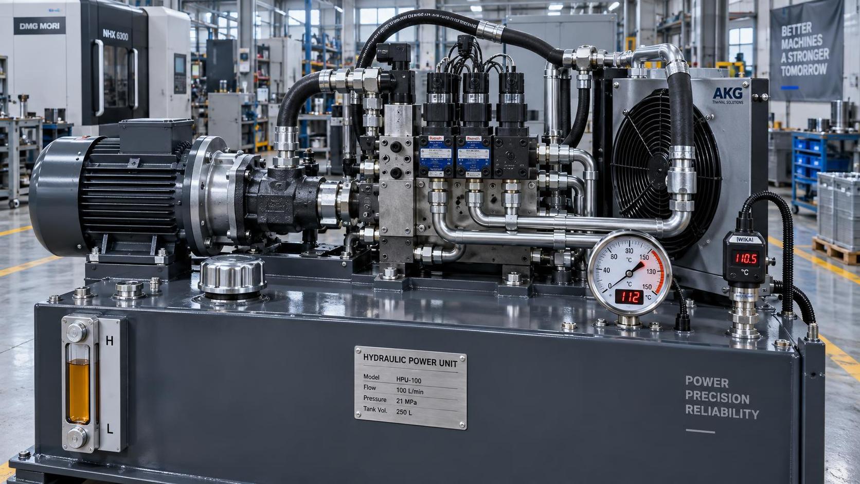 What Causes Hydraulic Power Unit Oil Temperature to Rise?