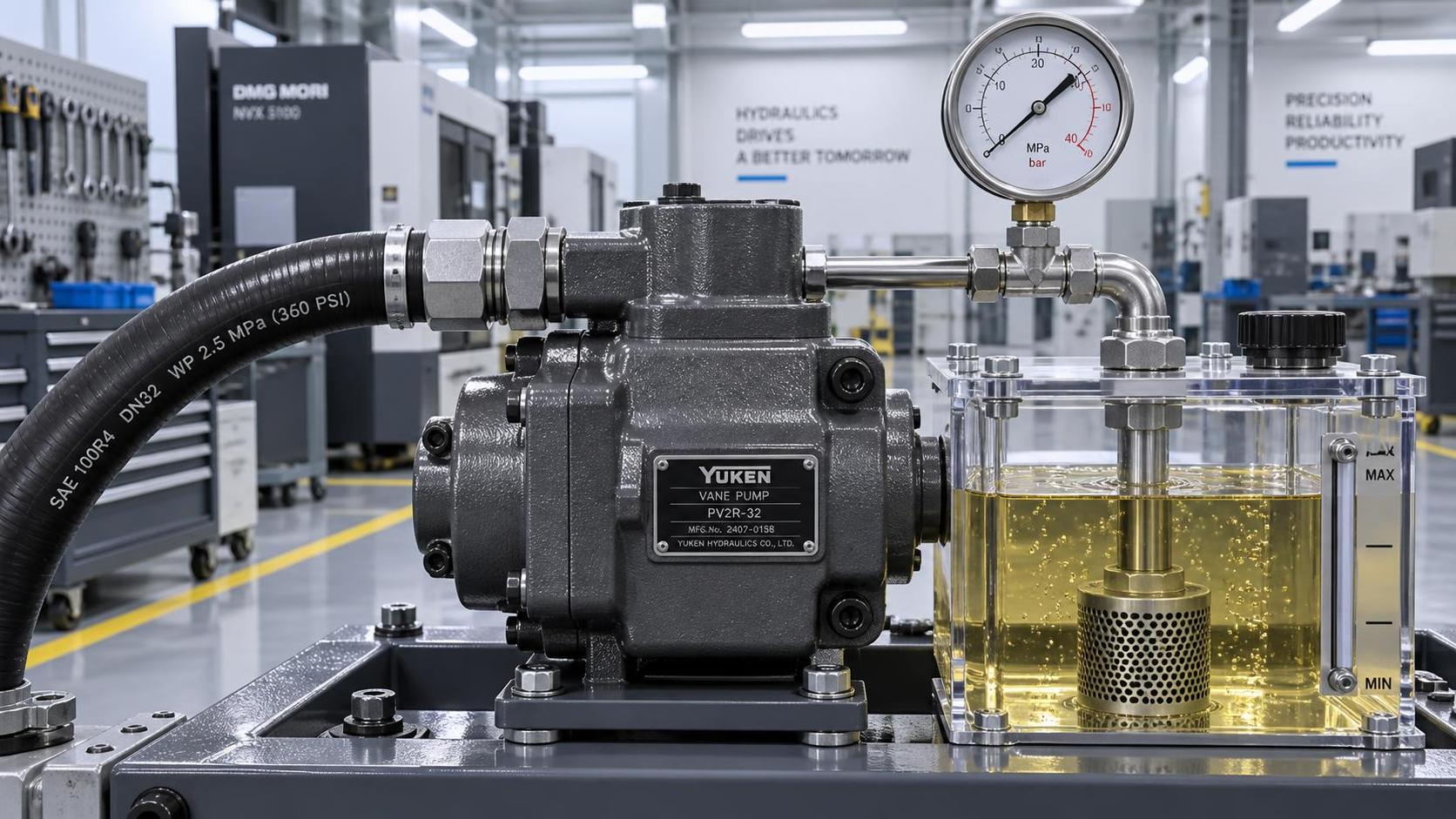 How Can You Tell Whether a Vane Pump Is Cavitating?