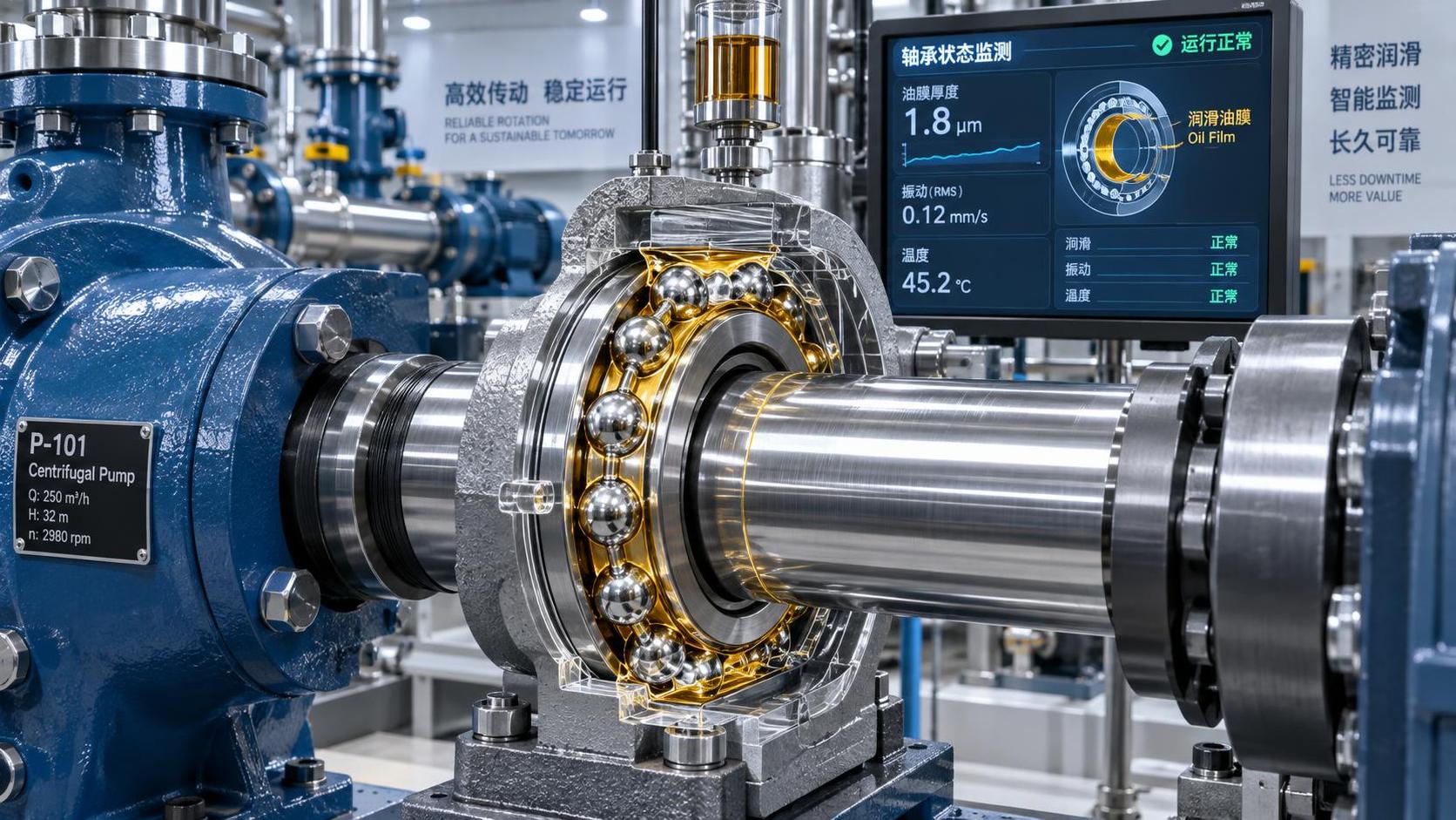 Oil Film Thickness in Bearings: What It Reveals About Lubrication Failure Risk