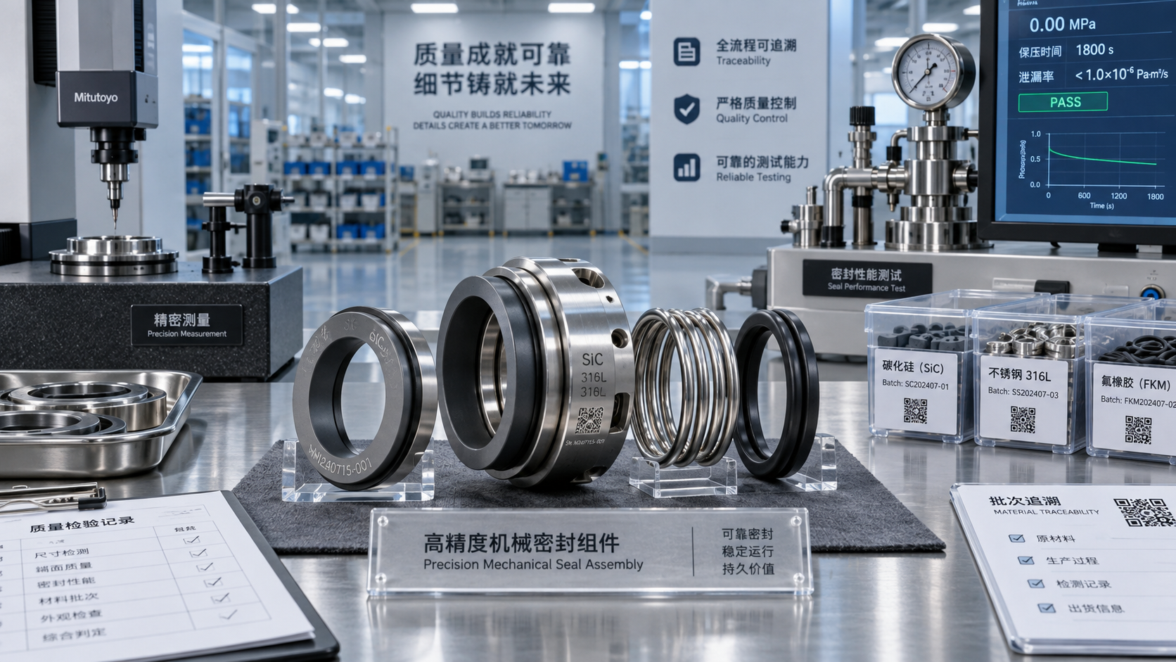 How to assess a mechanical seal solutions supplier’s quality control