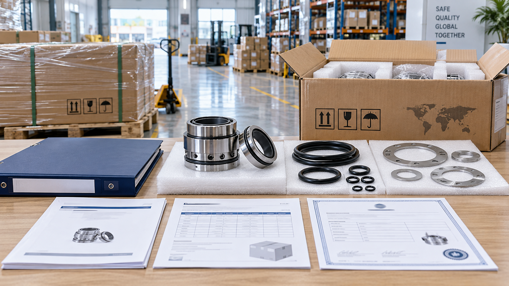 Which documents are essential for seal export compliance?