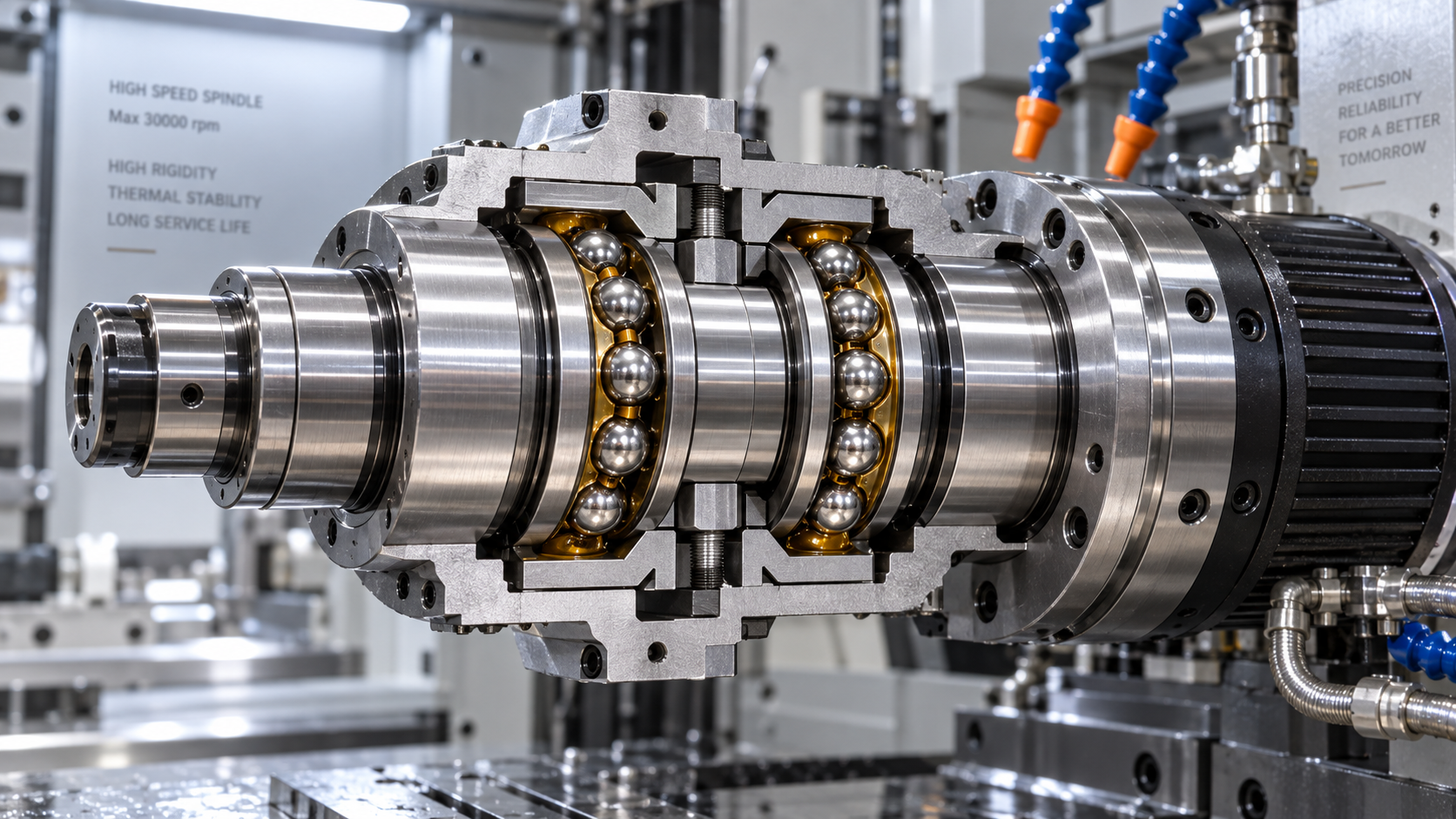 How preload affects angular contact bearing stiffness and service life