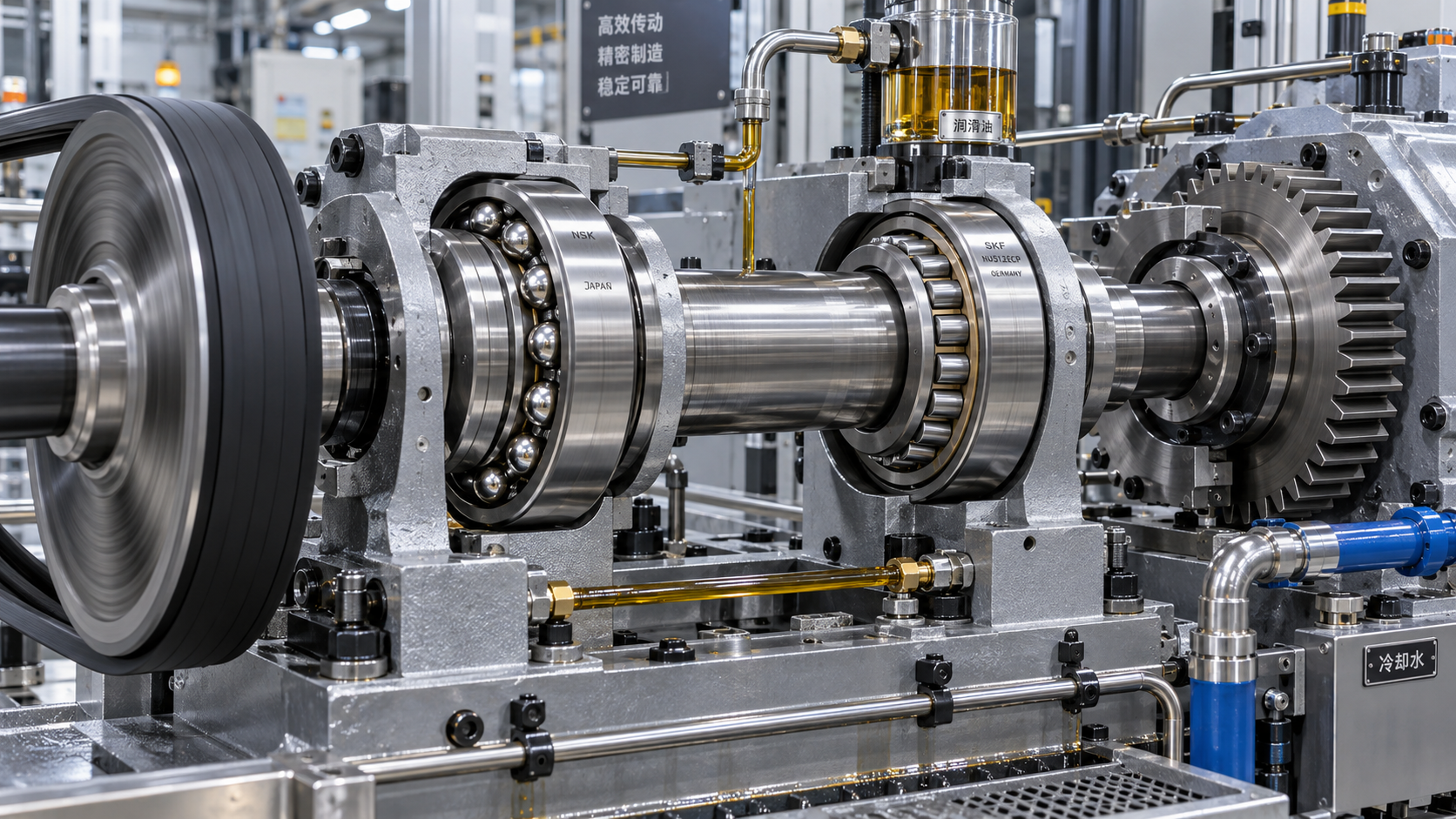 How load and speed determine industrial bearing selection