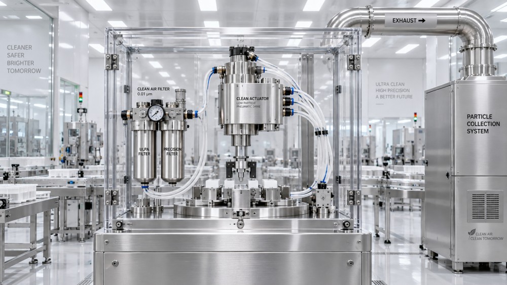 How cleanroom pneumatic design prevents particle contamination How cleanroom pneumatic design prevents particle contamination