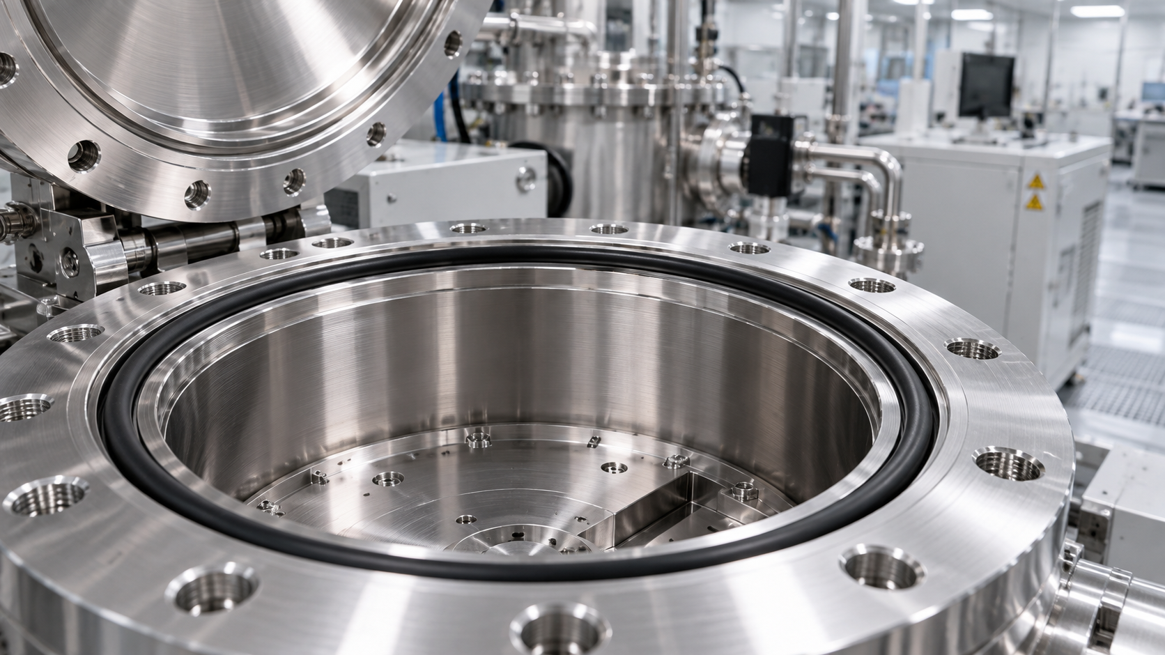 When should you use FFKM seals in semiconductor vacuum chambers?