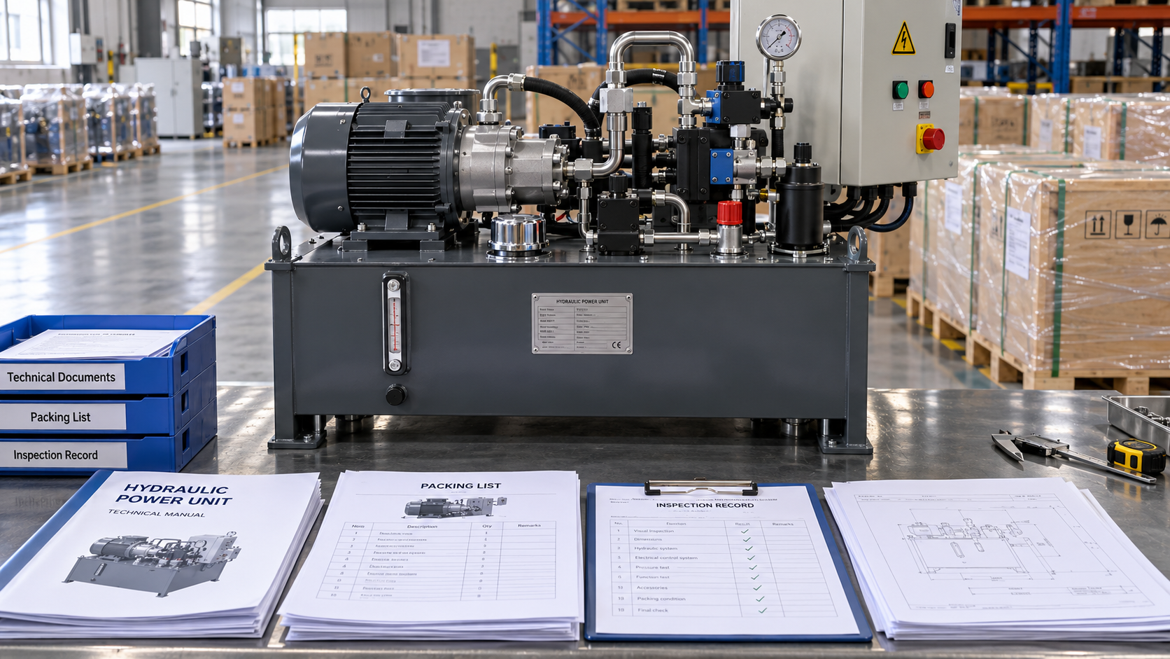 Which export compliance standards apply to industrial equipment?