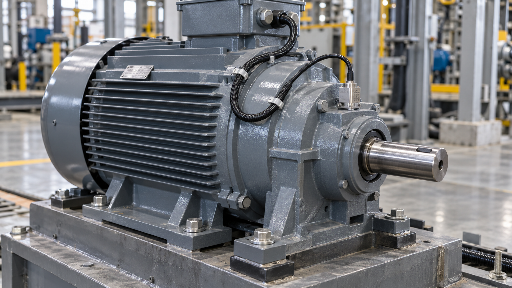 Can condition monitoring solutions for motors detect bearing faults?
