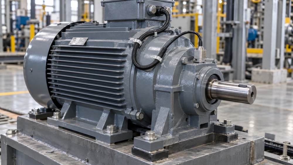 Can condition monitoring solutions for motors detect bearing faults?