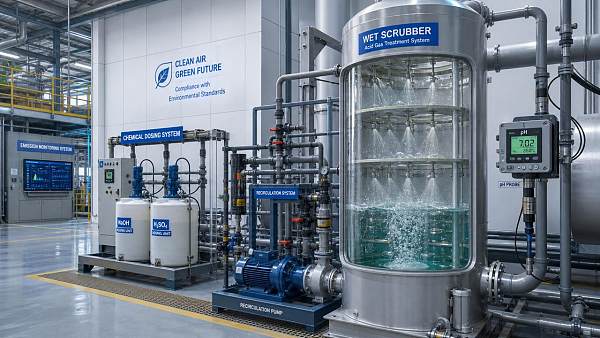 Acid-Base Neutralization in Wet Scrubbers: Common Risks