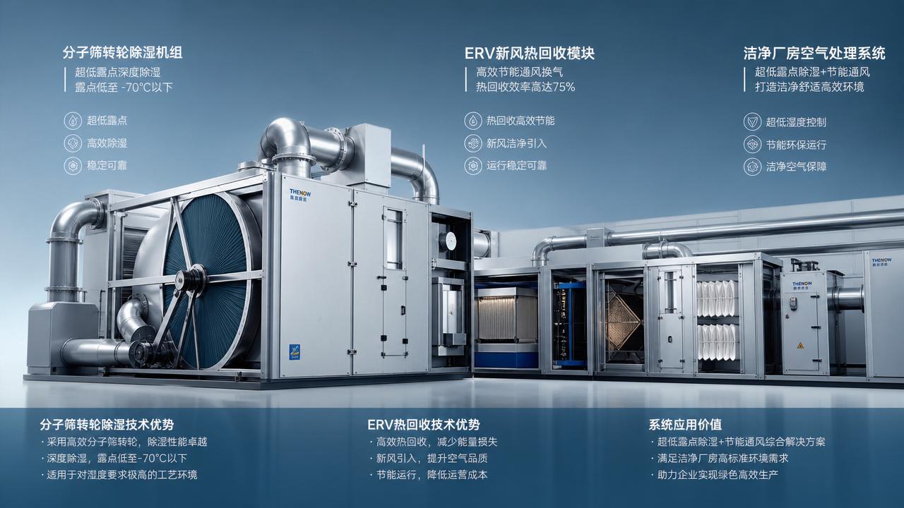 When do molecular sieve desiccant wheels outperform ERVs?