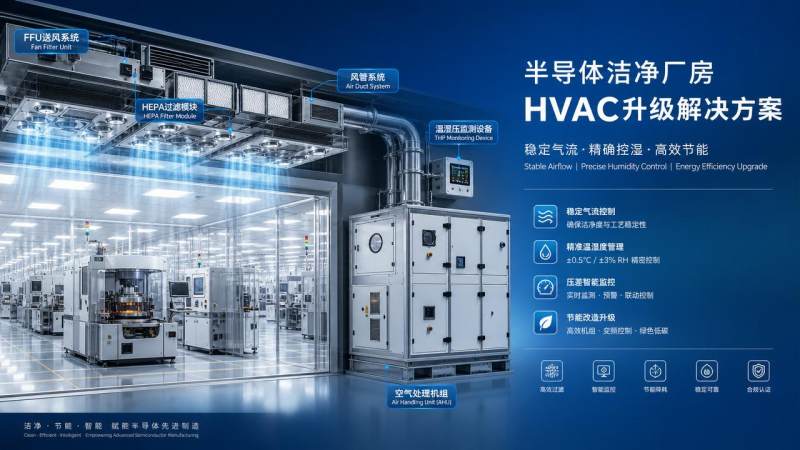 When semiconductor facility HVAC needs an upgrade
