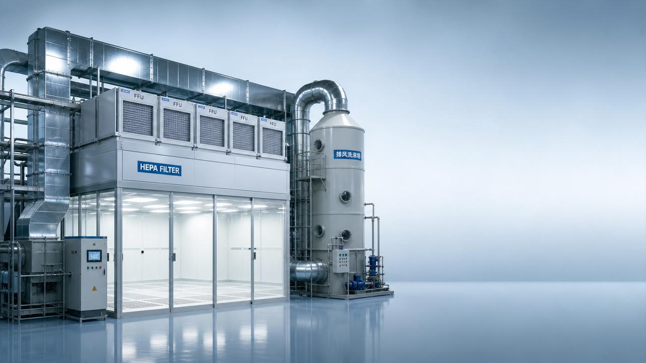 What makes semiconductor facility ventilation so costly?