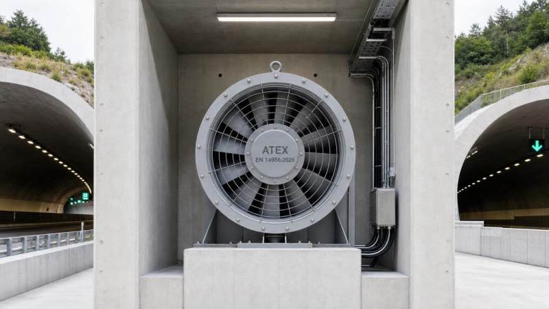 EU Mandates Dual ATEX + EN 14986 Certification for Tunnel Ventilation Fans EU Mandates Dual ATEX + EN 14986 Certification for Tunnel Ventilation Fans
