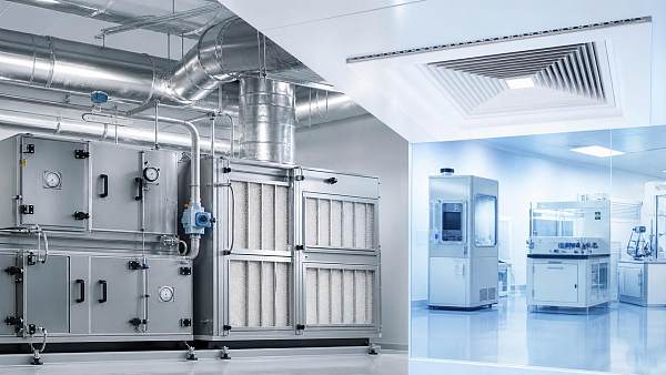 What makes high-tech air handling reliable in labs?