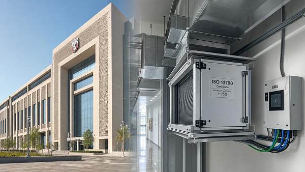 UAE ADQ Mandates Sensible/Total Heat ERV in Zero-Carbon Public Buildings