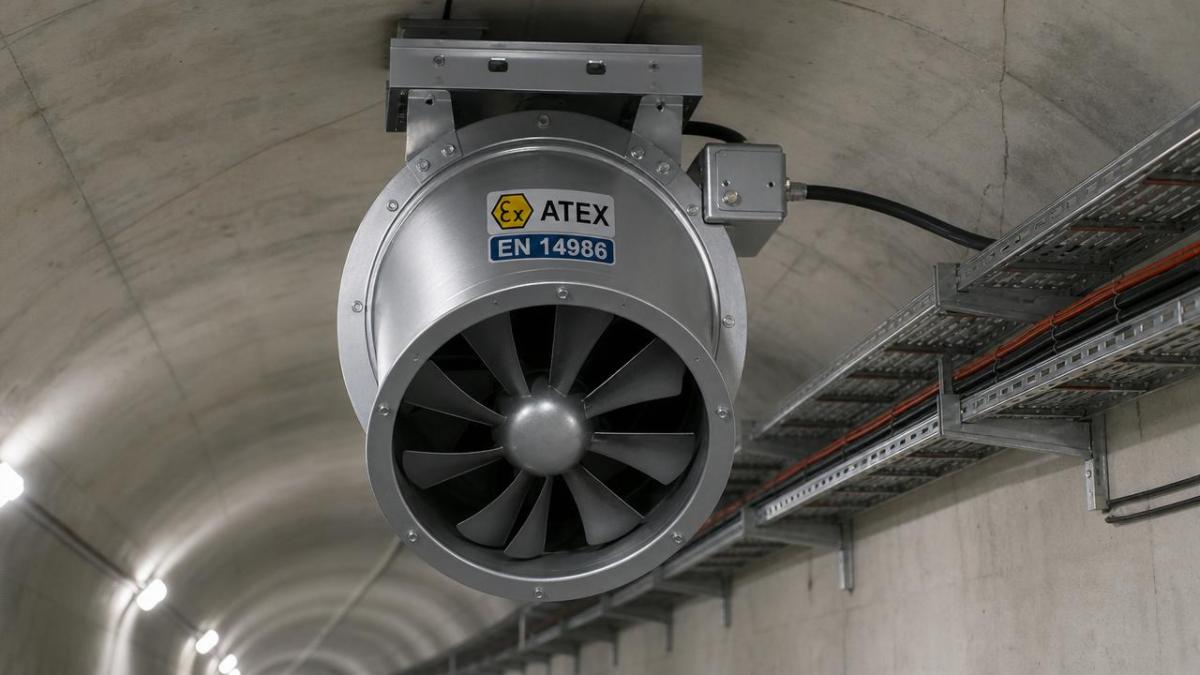 EU Mandates Dual ATEX + EN 14986 Certification for Tunnel Ventilation Fans EU Mandates Dual ATEX + EN 14986 Certification for Tunnel Ventilation Fans
