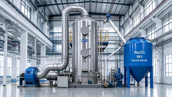 Sodium Carbonate Prices Surge 23% for Wet Scrubber Exports