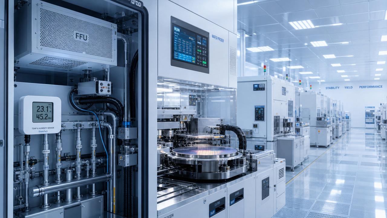 How cleanroom temperature regulation affects yield