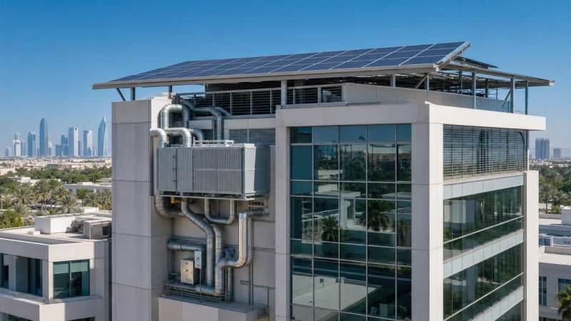 UAE ADQ Mandates Sensible/Total Heat ERVs for Zero-Carbon Buildings