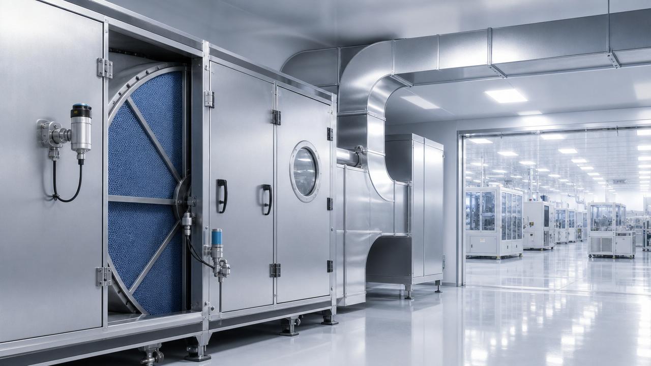 Extreme Humidity Control for Cleanrooms: Dew Point Targets and System Options