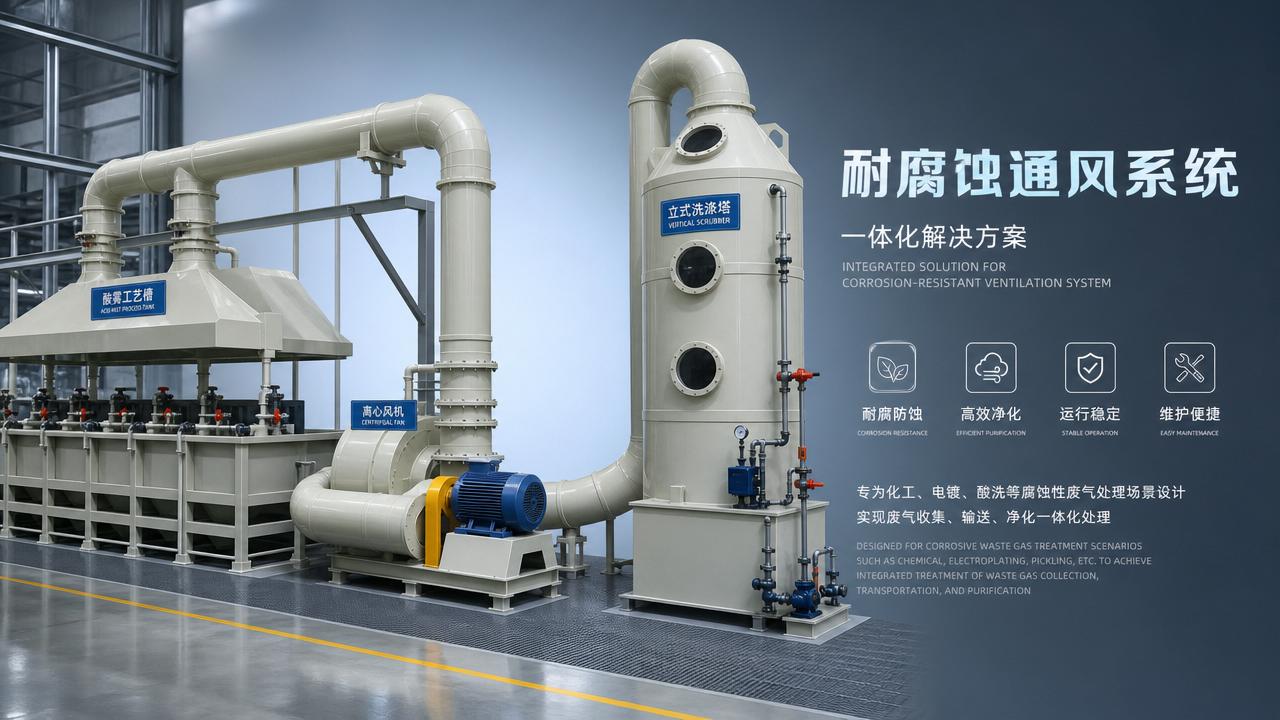 Industrial Ventilation Solutions for Corrosive Fumes: Which System Fits Your Process?