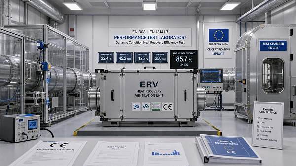 EU Enforces EN 16798-4:2026 for ERV Heat Recovery Tests