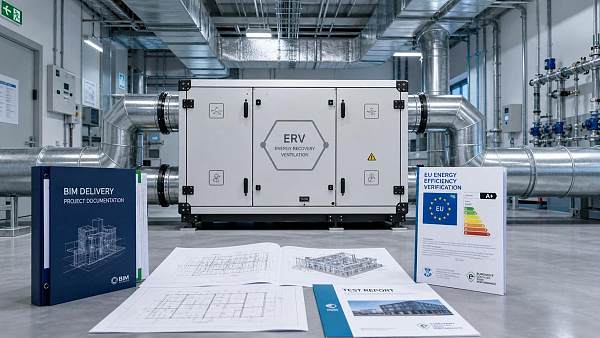 EU Rule Ties ERV Efficiency Proof to BIM Delivery