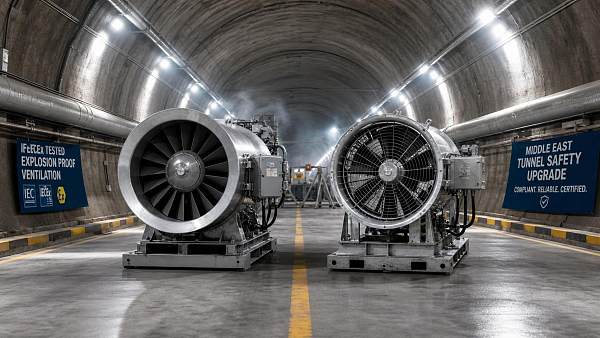 Middle East Tunnel Fan Rule Shifts to IECEx Testing