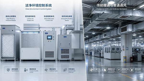 Clean Environment Control Systems vs Traditional HVAC: Which Fits Sensitive Production?