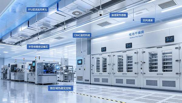 Cleanroom Thermal Management for Tight Tolerance Processes: How to Control Drift and Hot Spots