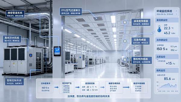 What Drives Cleanroom Temperature Control Cost in New Facility Projects?